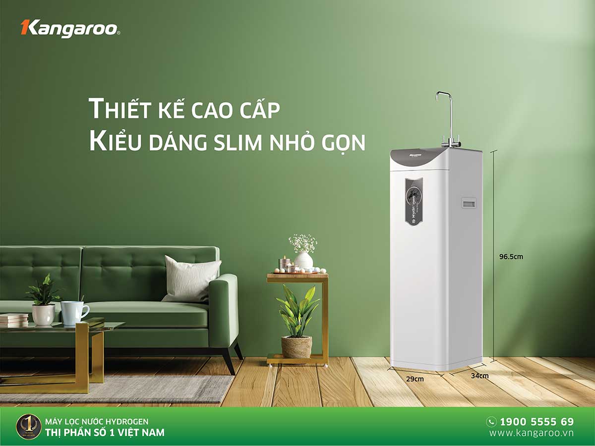 Máy lọc nước Kangaroo Hydrogen Slim Duo 2 KG100HD2 Máy lọc nước Kangaroo Hydrogen Slim Duo 2 KG100HD2