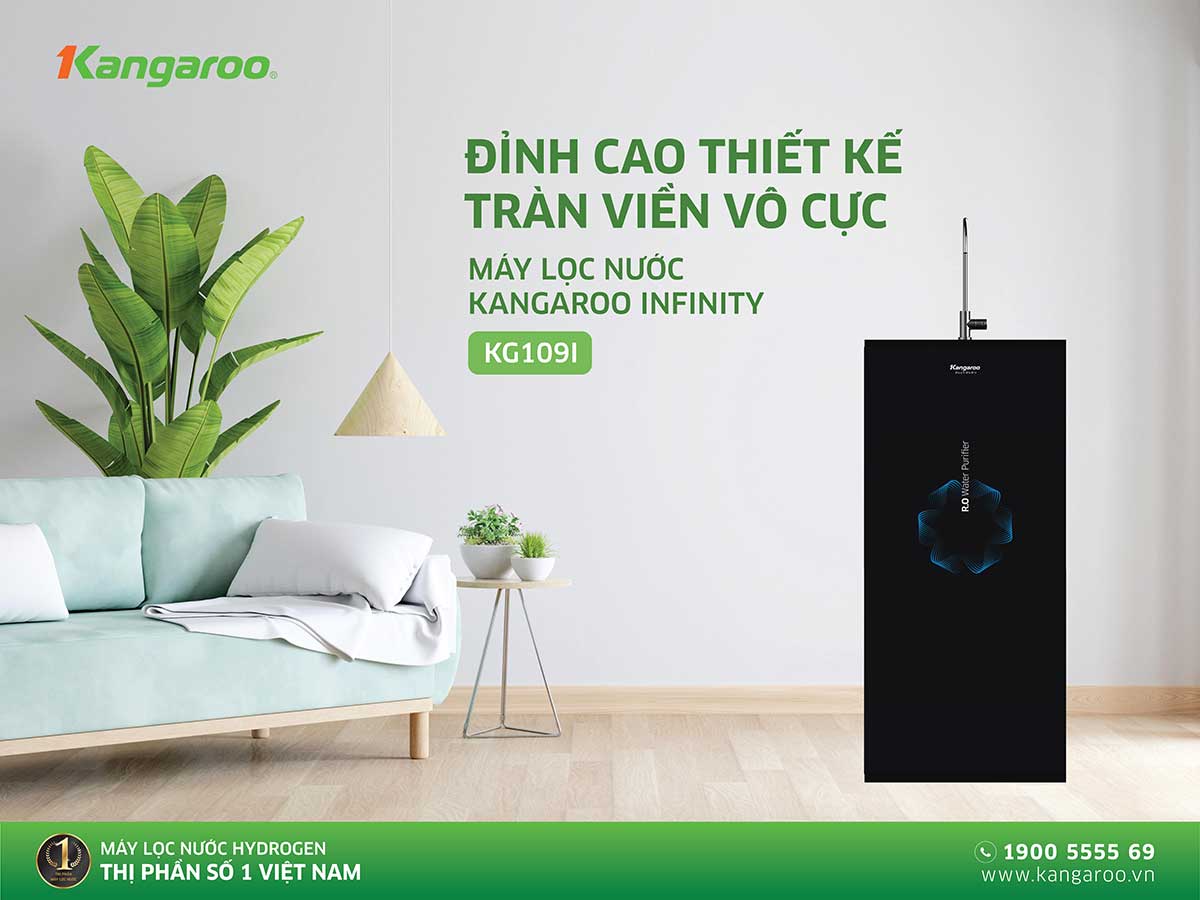 Máy lọc nước RO Kangaroo Infinity KG109I