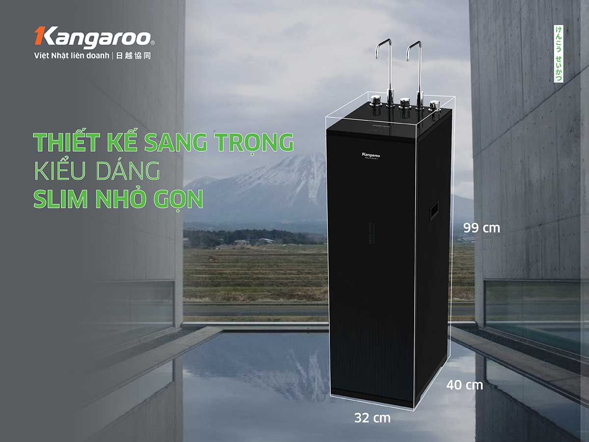 Máy lọc nước Kangaroo Hydrogen Infinity nóng lạnh KG10A15DA