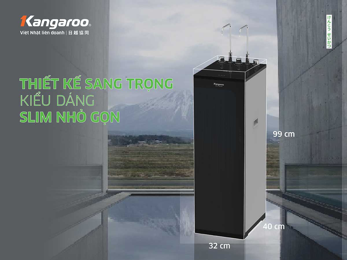 Máy lọc nước nóng lạnh Kangaroo Hydrogen KG10A16