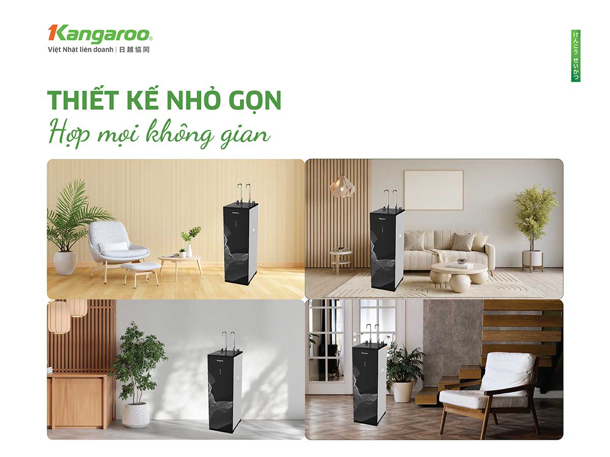 Máy lọc nước nóng lạnh Kangaroo Hydrogen KG10A68