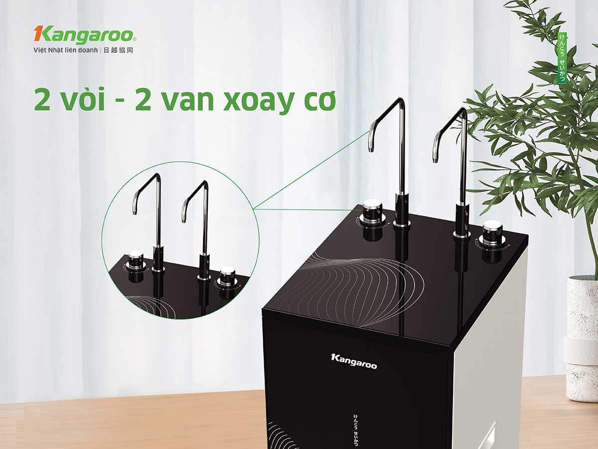 Máy lọc nước nóng lạnh Kangaroo Hydrogen KG10A68