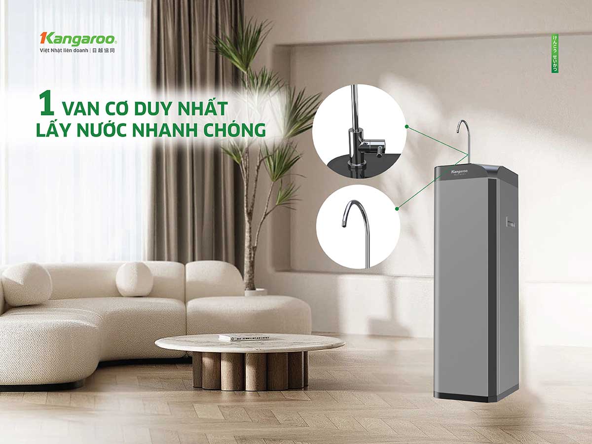 Máy lọc nước Kangaroo Waterfall KG10W1