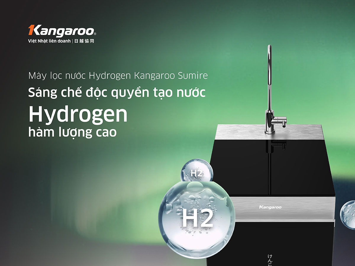 Máy lọc nước 11 lõi Kangaroo Hydrogen KG11HA