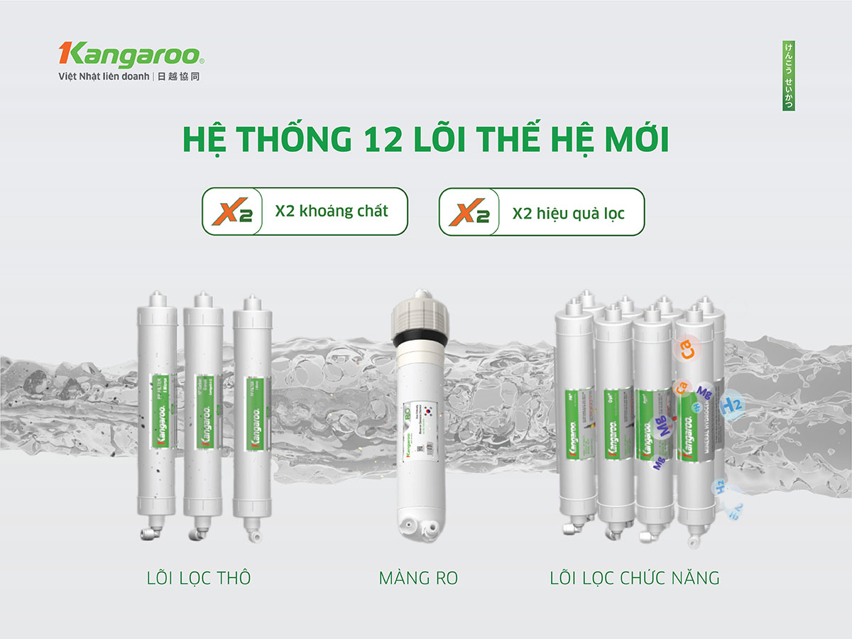 Máy lọc nước Kangaroo KG12NA