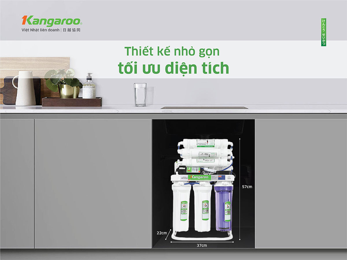 Máy lọc nước Kangaroo Hydrogen chân quỳ KGRP10