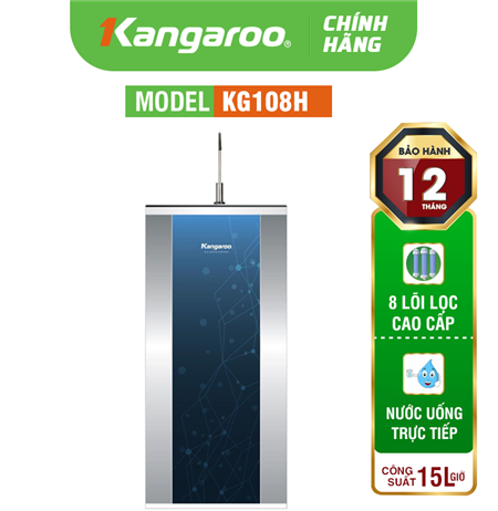 Máy lọc nước Kangaroo KG108H VTU 8 lõi lọc