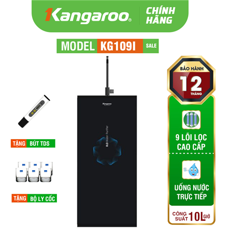 Máy Lọc Nước Kangaroo Infinity KG109I - 9 Lõi - Mẫu Mới 2024