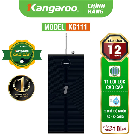 Máy lọc nước Kangaroo KG111 - 11 lõi, mẫu mới 2024