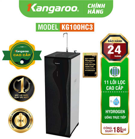 Máy lọc nước Kangaroo Hydrogen KG100HC3 - Hàng Cao Cấp 2024