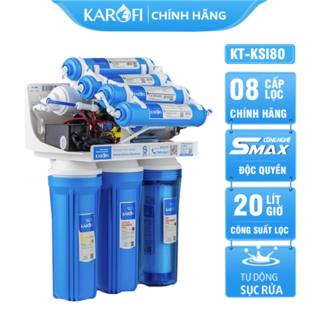 Máy lọc nước Karofi SRO KSI80 Không Vỏ