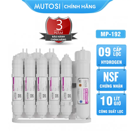 Máy lọc nước Mutosi MP-192 - 9 Lõi - Chuẩn uống trực tiếp