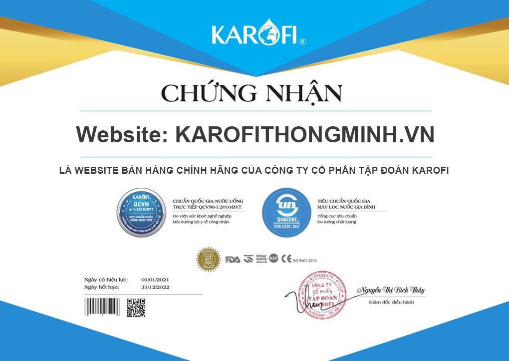 Chứng nhận phân phối