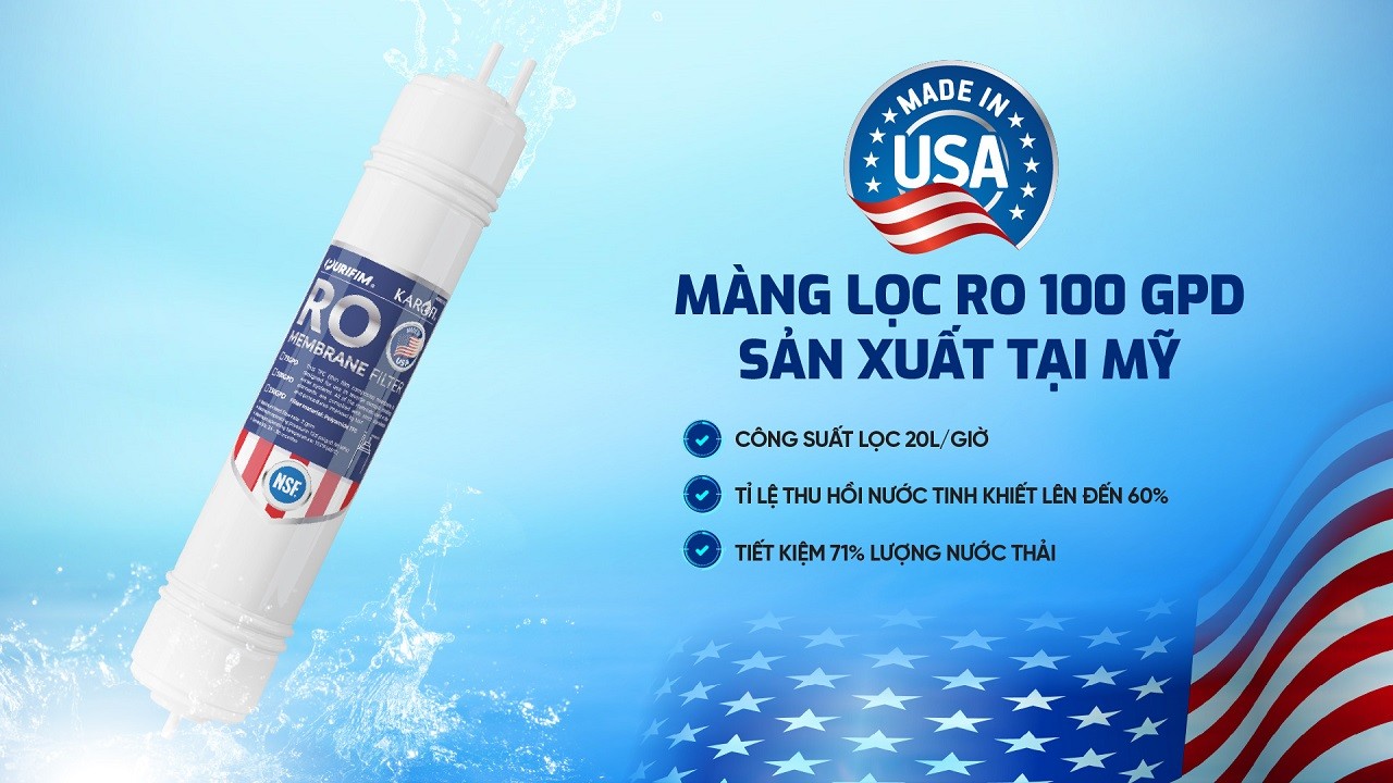 Máy lọc nước để gầm Karofi KAQ-U05 Pro