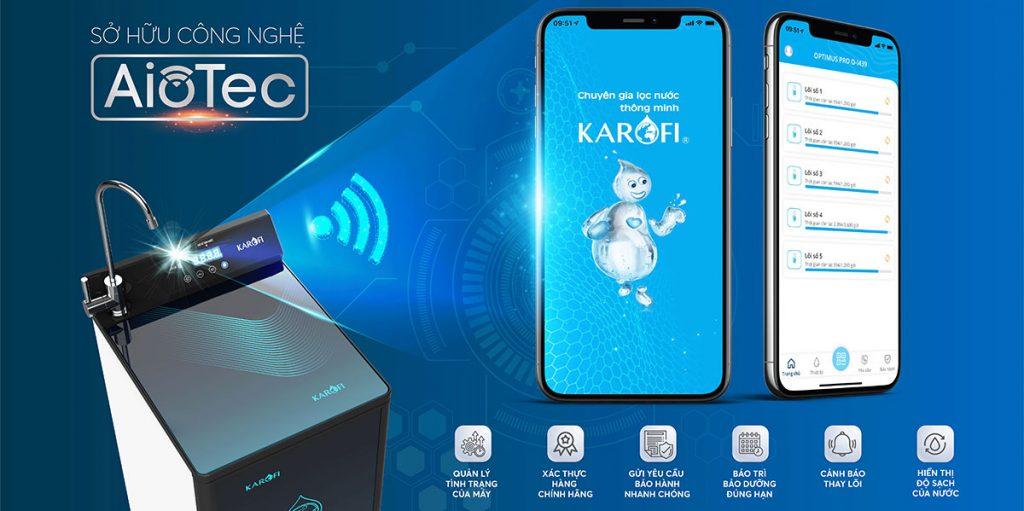 Máy lọc nước Karofi KAQ-P95 – 10 lõi Hydrogen