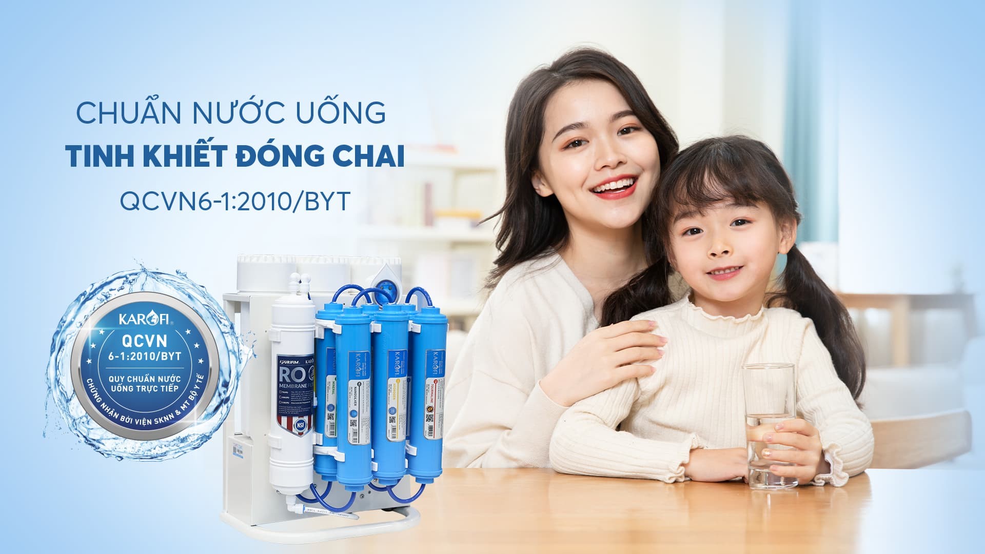 Máy lọc nước Karofi KAQ-U16