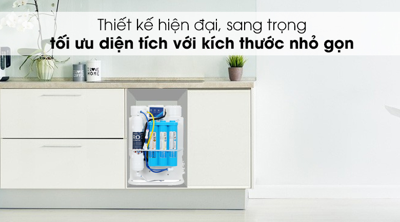 Máy lọc nước Karofi KAQ-U95 - Thông minh 10 lõi Hydrogen