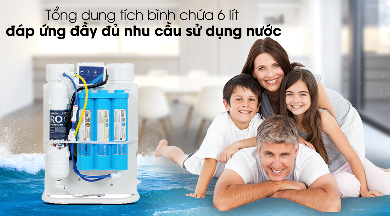 Máy lọc nước Karofi KAQ-U95 - Thông minh 10 lõi Hydrogen