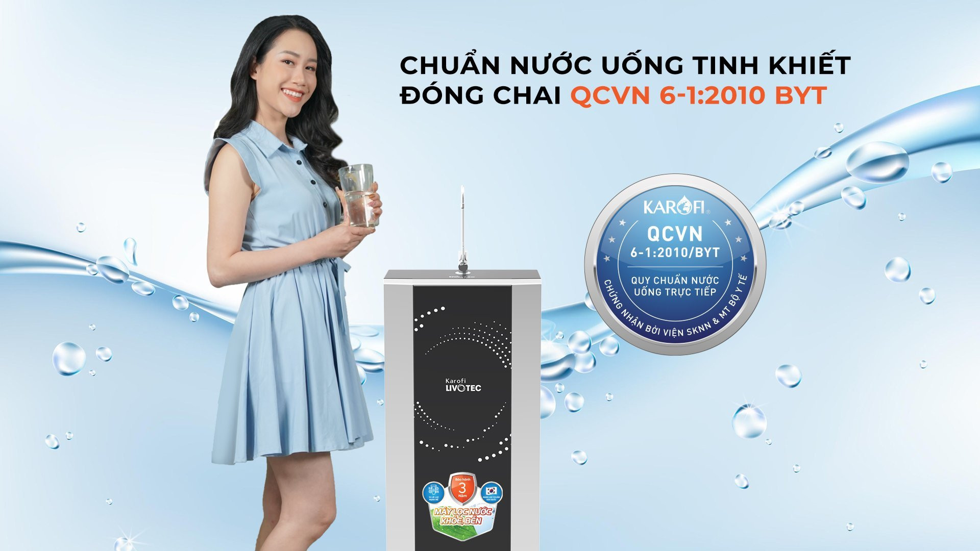 Máy lọc nước Karofi Livotec 512