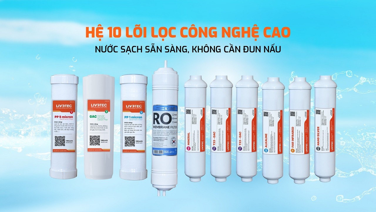 Máy lọc nước RO Karofi Livotec 216