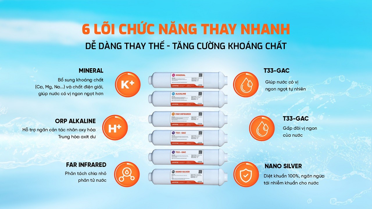 Máy lọc nước RO Karofi Livotec 216