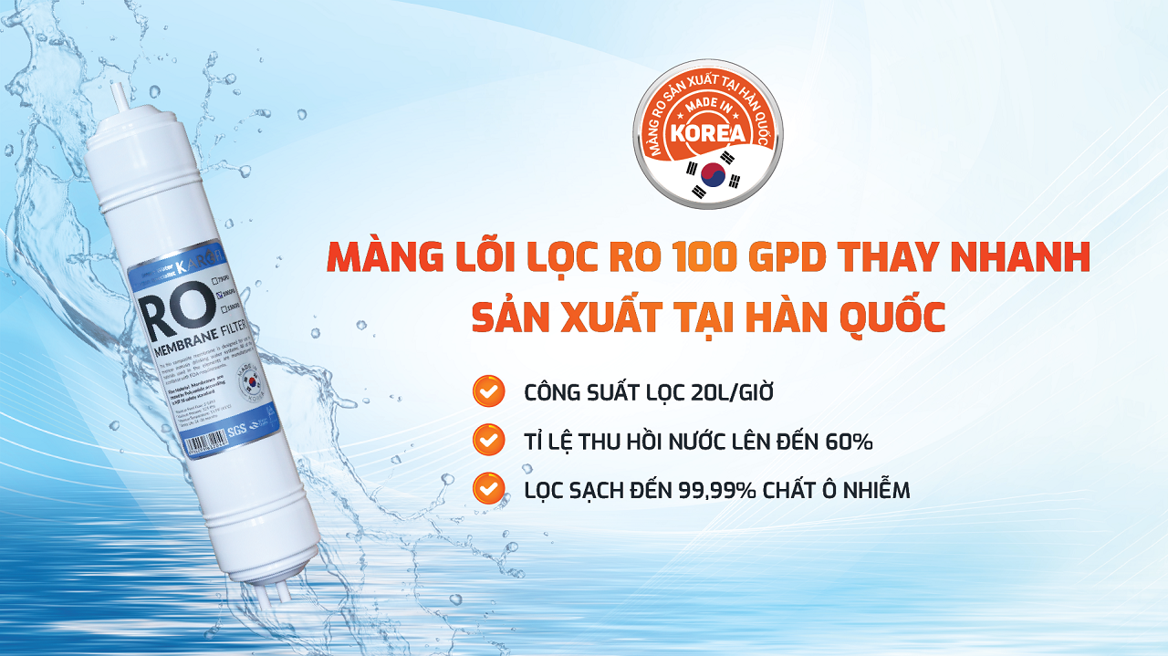 Máy lọc nước RO Karofi Livotec 506