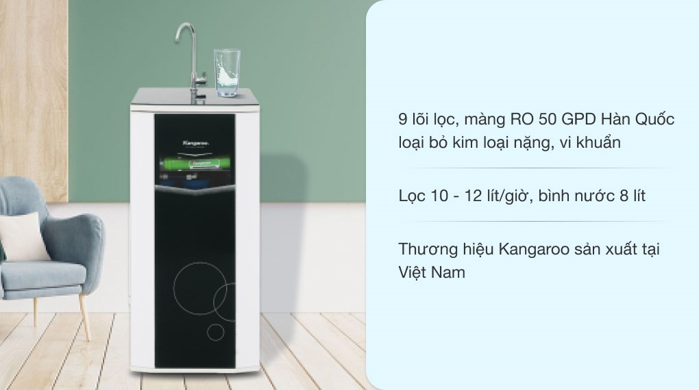 Máy lọc nước RO Kangaroo VTU KG109A 9 lõi